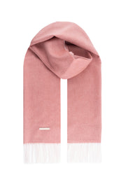 Koyu Pembe Patrick Saf Kaşmir Atkı 30x164