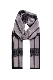 Vizon Oblong Pure Silk Printed Scarf 55*170 24SMWL-105