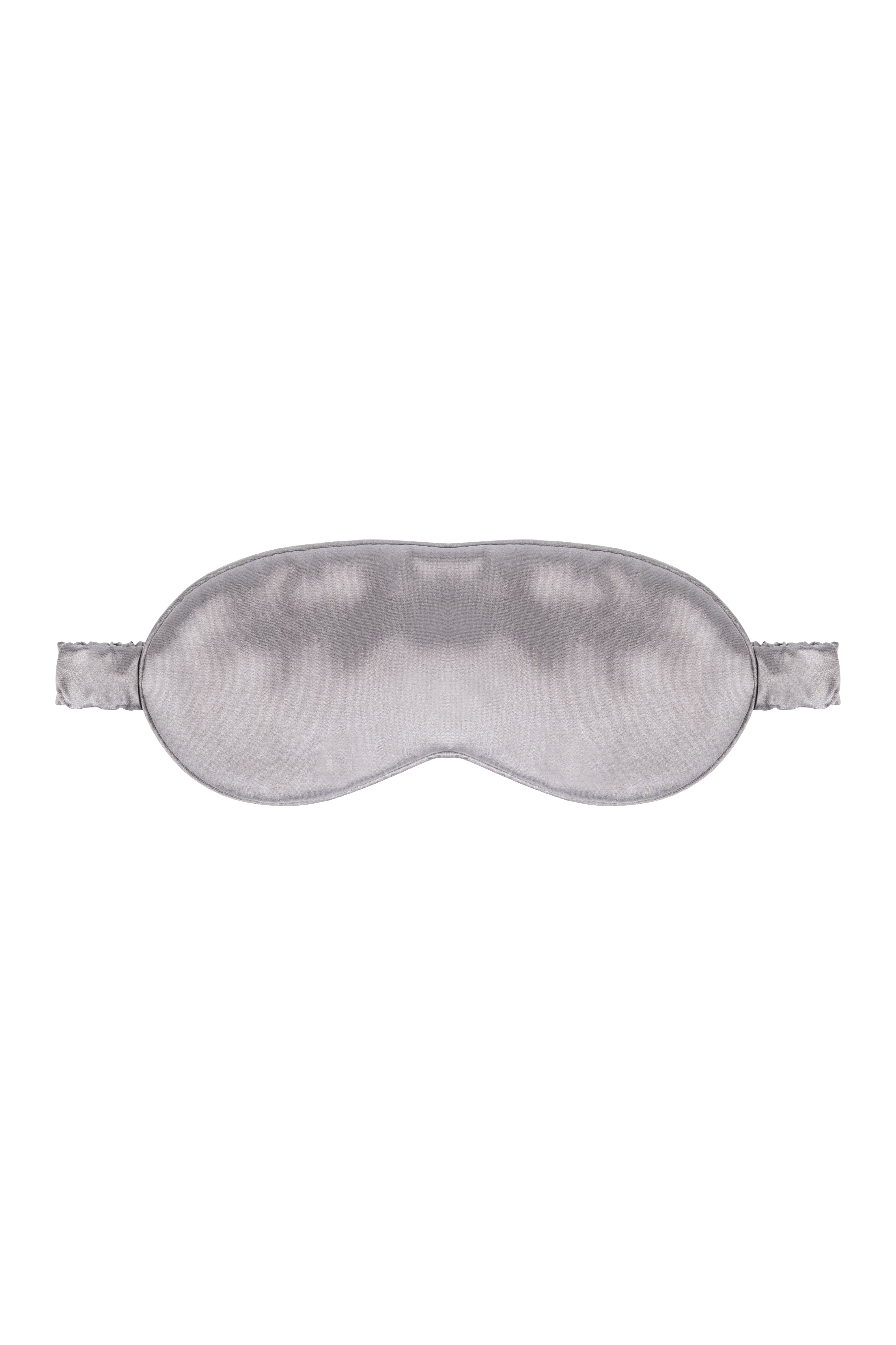 Gri Anabel Saf İpek Göz Bandı