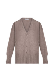 Vizon Lilly Saf Kaşmir V Yaka Hırka