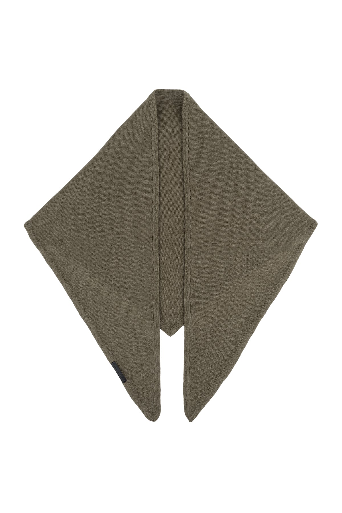 Haki Rose Saf Kaşmir Fular Bandana 115x45x45 cm