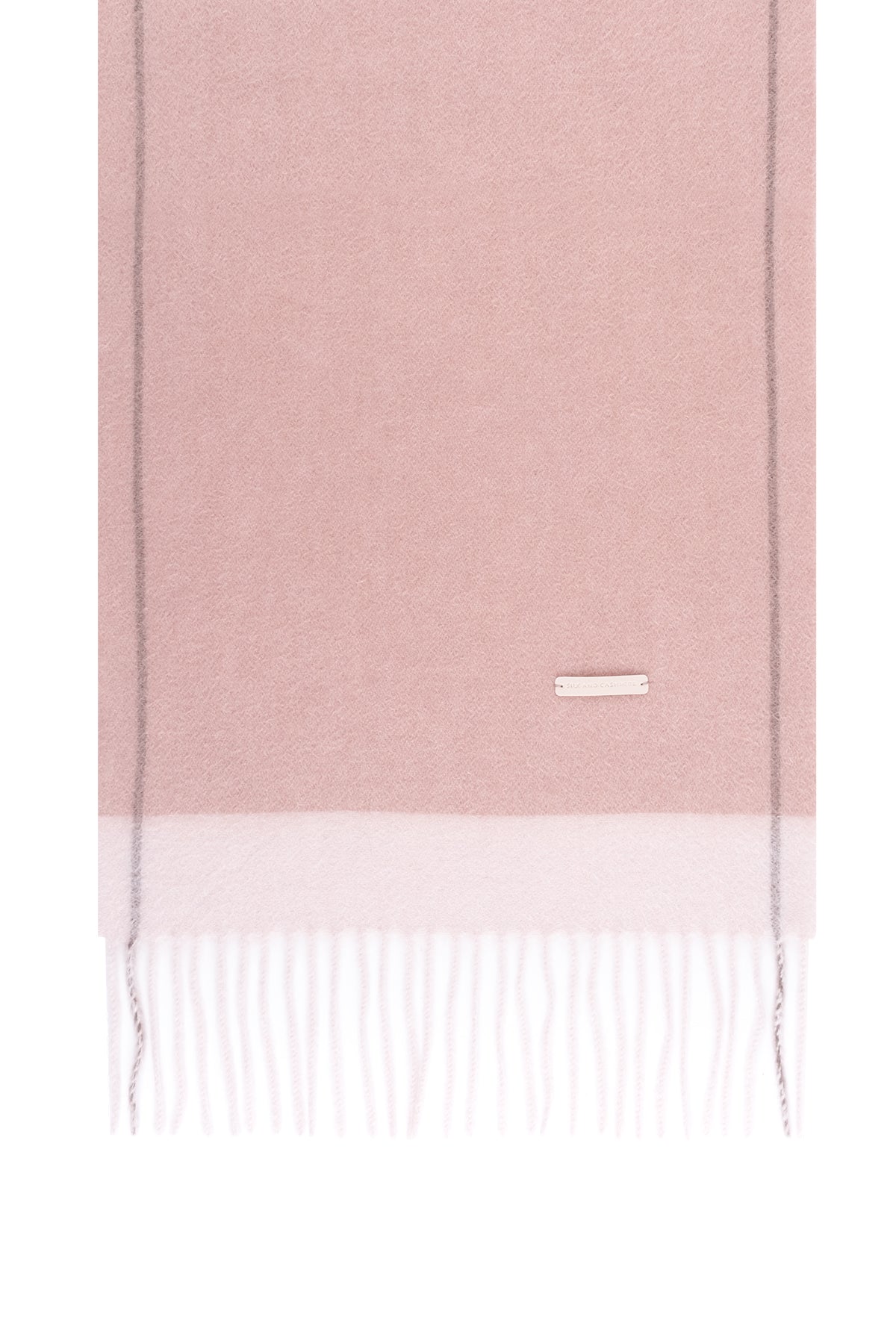 Gül Kurusu Patrick Saf Kaşmir Atkı 35x164 cm