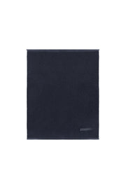 Siyah Saf Kaşmir Loop Atkı 23x36 cm