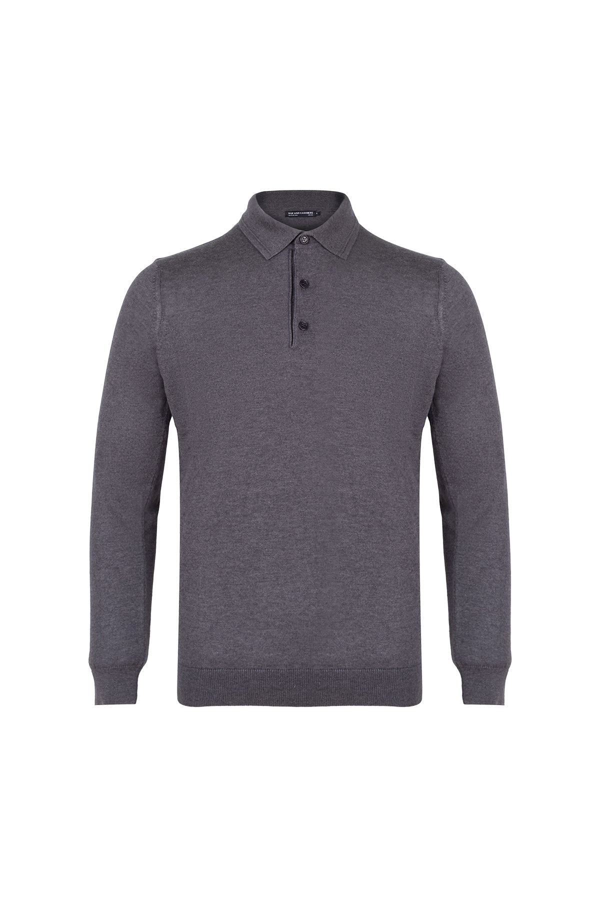 Antrasit Paul İpek Kaşmir Polo