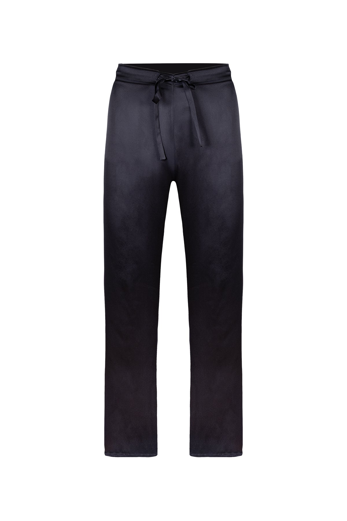 Siyah Nature Saf İpek Pantolon