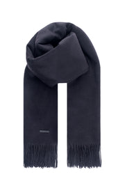 Siyah Saf Kaşmir Battaniye / Şal 127x165 cm