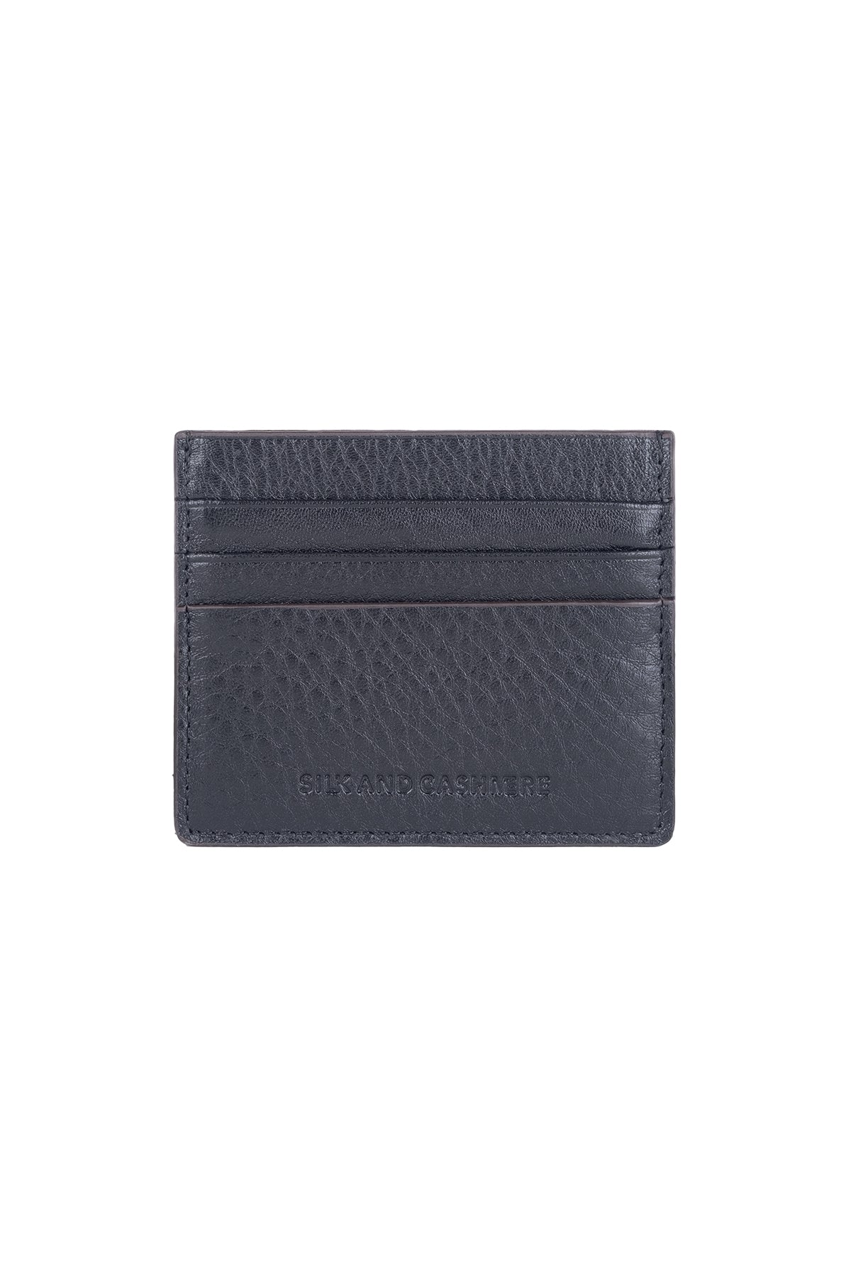 Siyah Deri Kartvizit