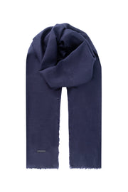 Lacivert Jas Yün Tek Renk Şal 70x180 cm