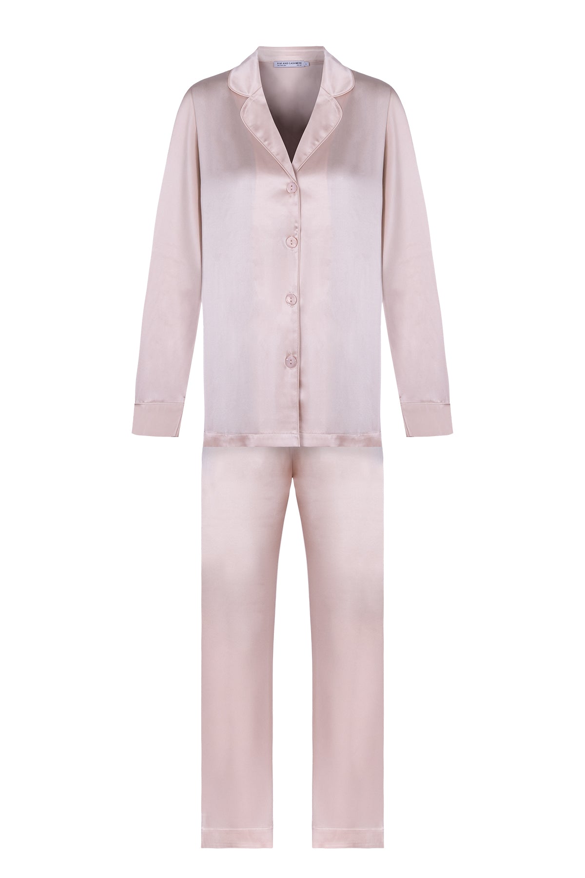 Gül Kurusu Lindy İpek Pijama Seti