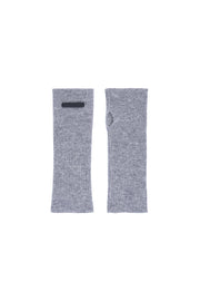 Orta Gri Melanj Stockholm Kaşmir Parmaksız Eldiven
