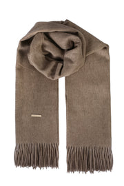 Vizon Saf Kaşmir Rose Kalın Şal 180x60 cm