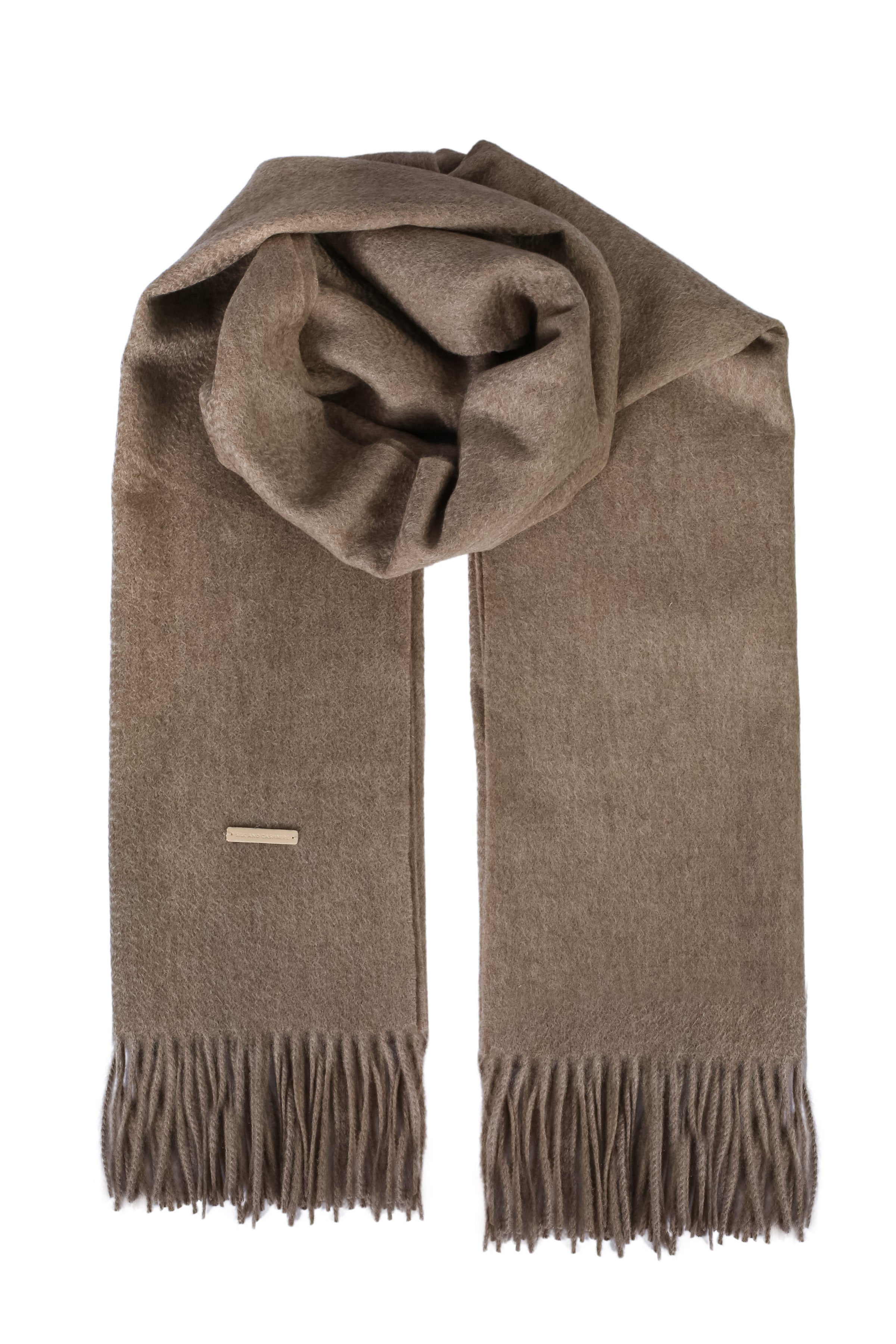 Vizon Saf Kaşmir Rose Kalın Şal 180x60 cm