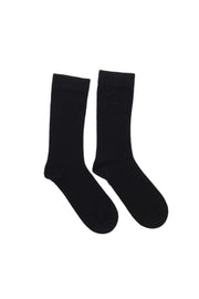 Siyah Saf Kaşmir Erkek Çorap