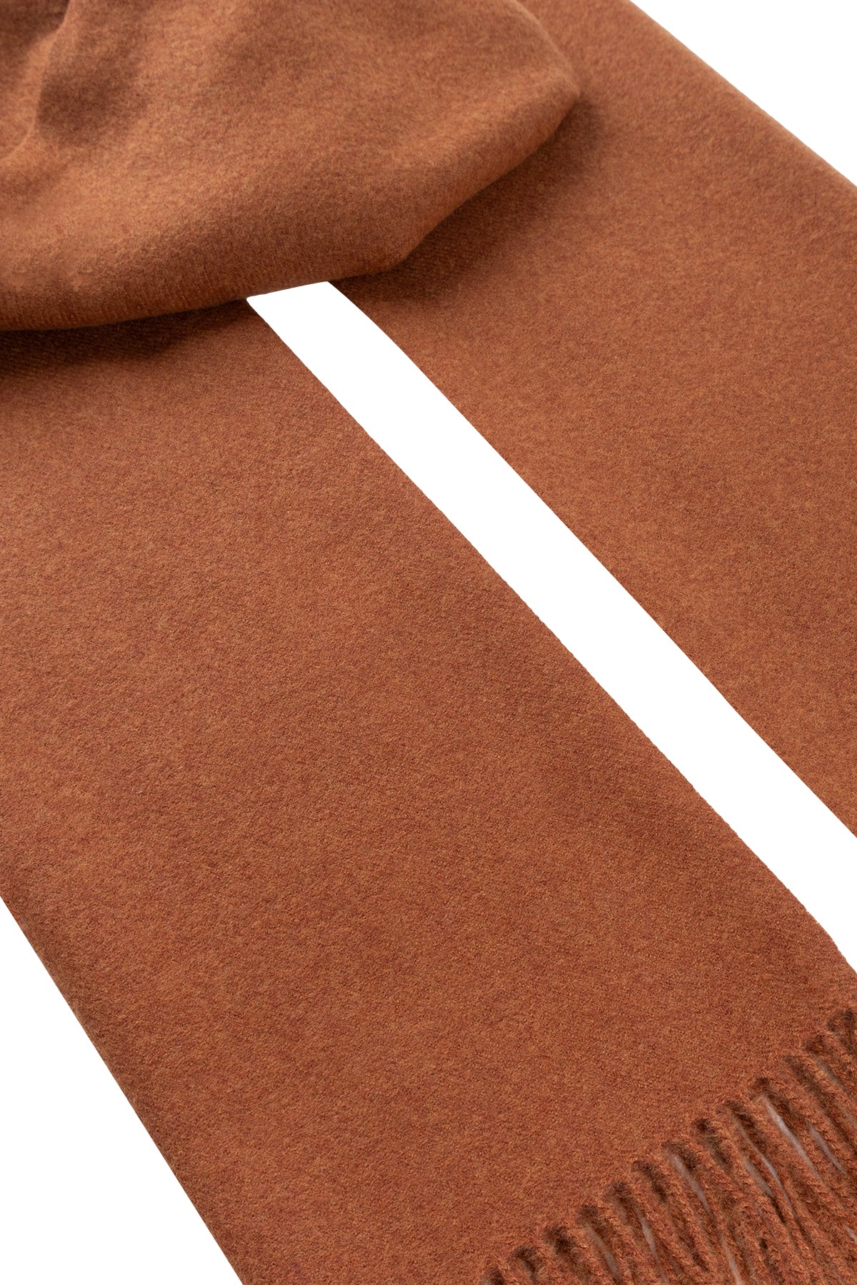 Kahverengi Clementine Şal 70x200 cm