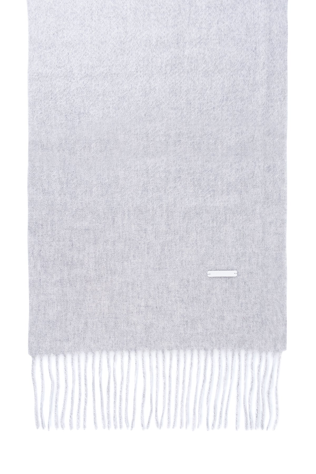 Açık Gri Patrick Saf Kaşmir Atkı 35x170 cm