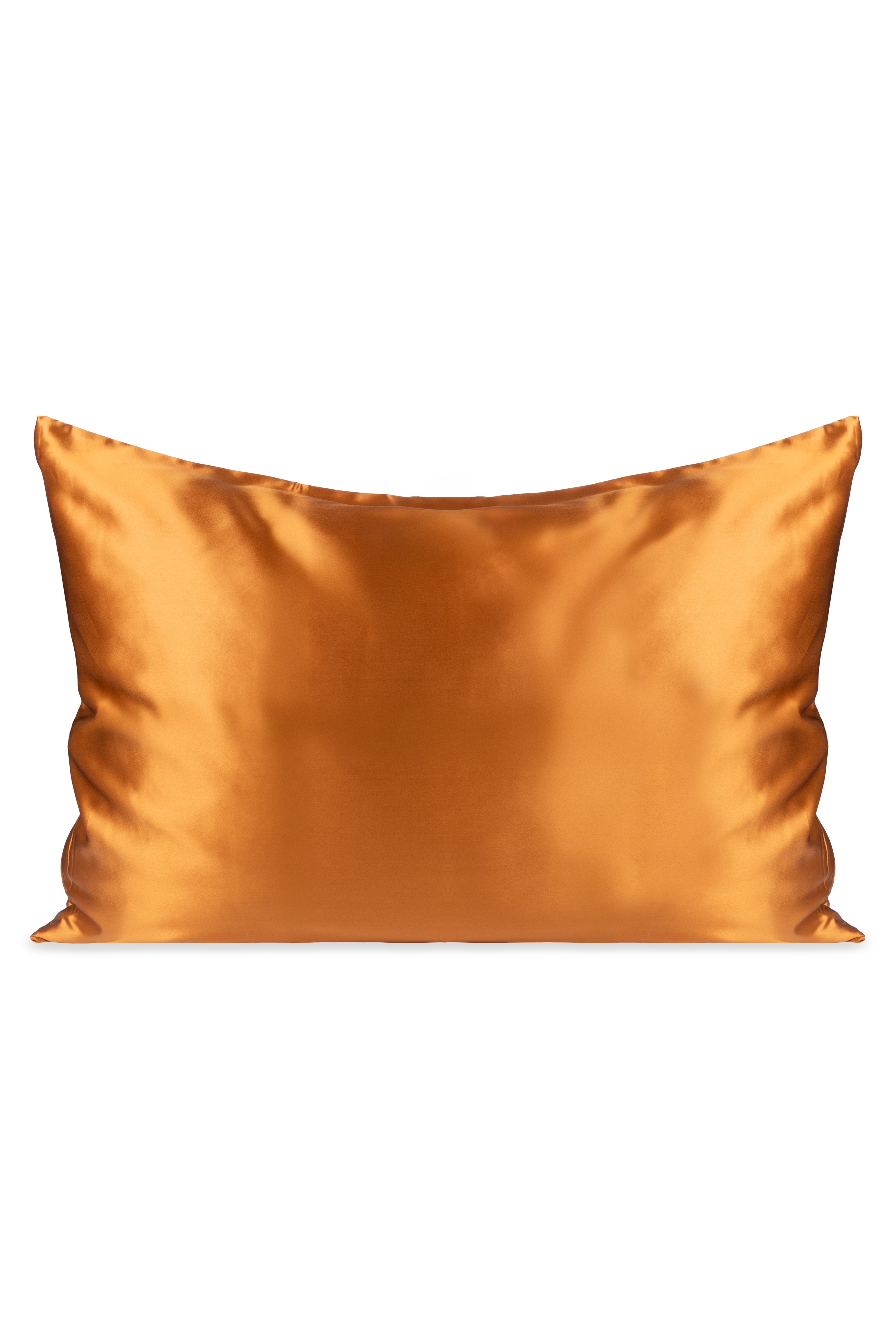 Bakır Saf İpek 50x70 cm. Yastık Kılıfı