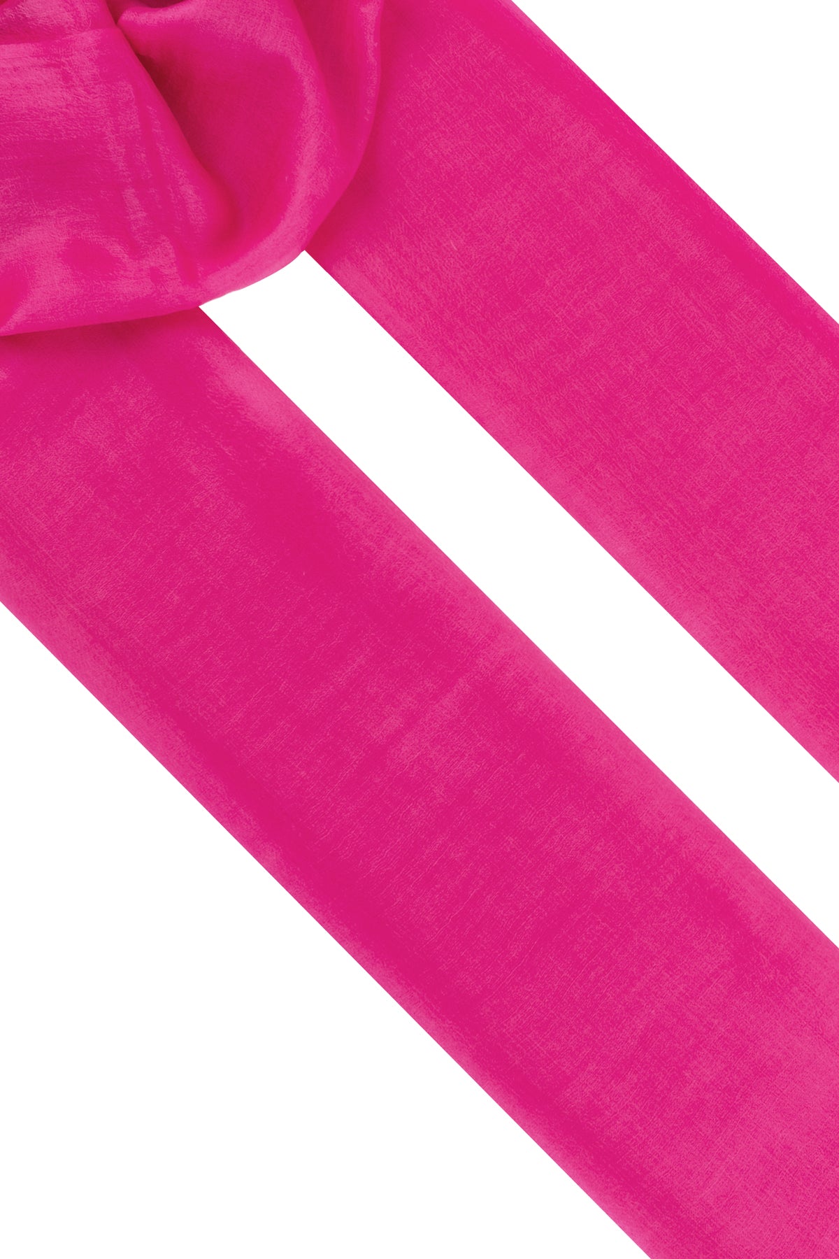 Fuşya Larissa Saf Kaşmir Şal 100x230 cm