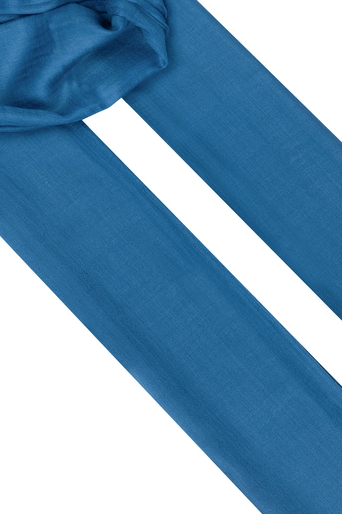 Galaksi Mavisi Larissa Saf Kaşmir Şal 100x230 cm