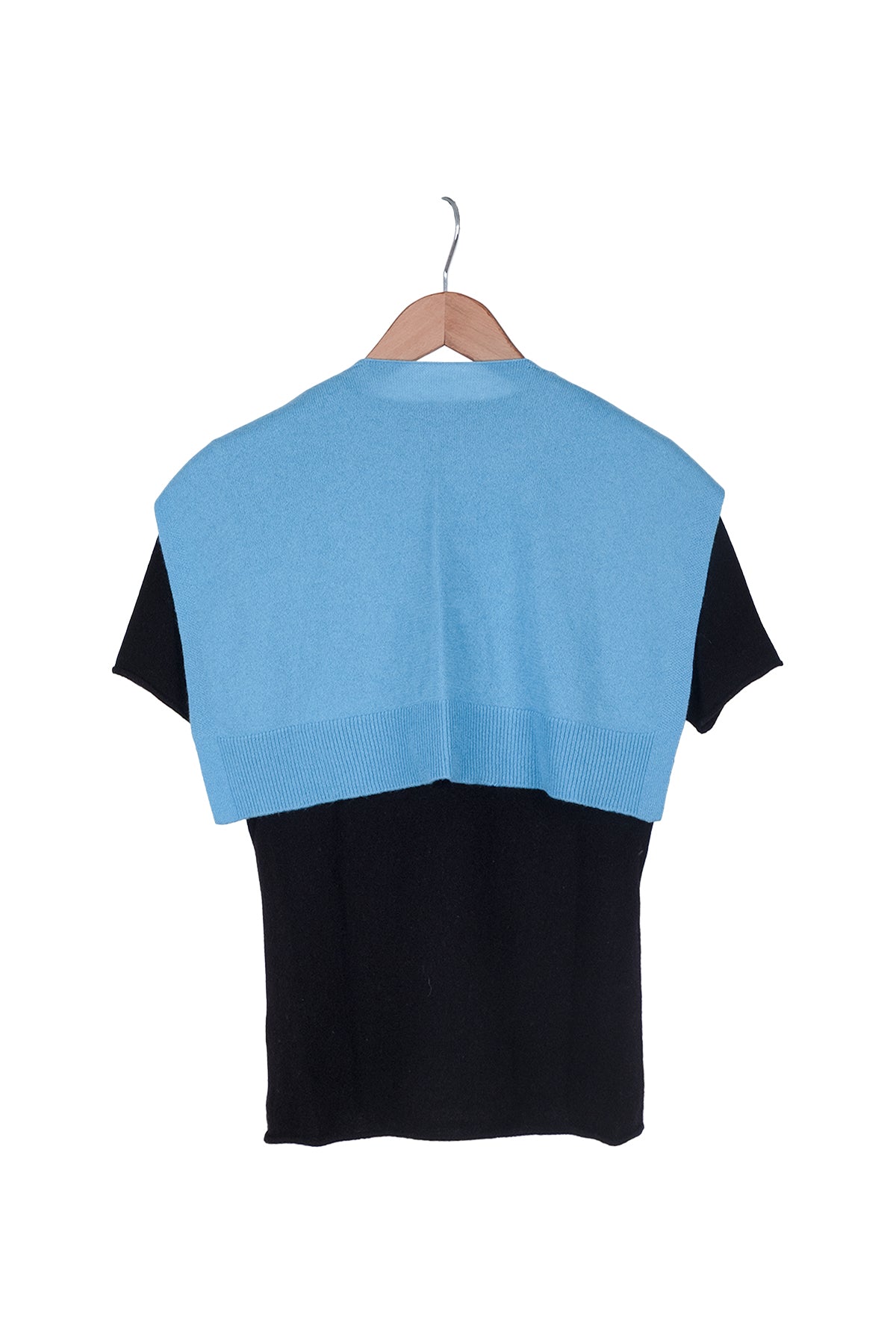 Mint Lilly Saf Kaşmir Kazak Atkı