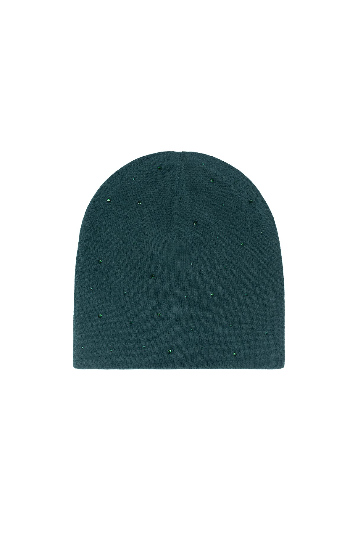 Yeşil Lucia Taş Detaylı Bere