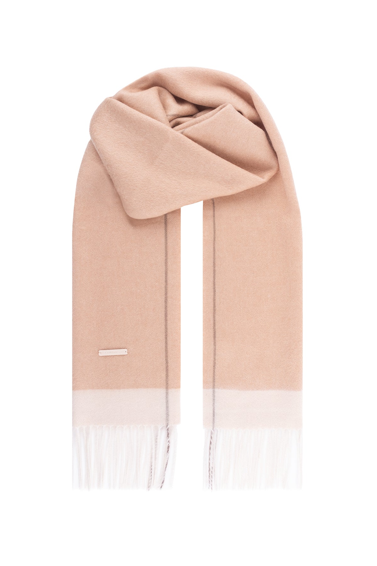 Bej Patrick Saf Kaşmir Atkı 35x164 cm