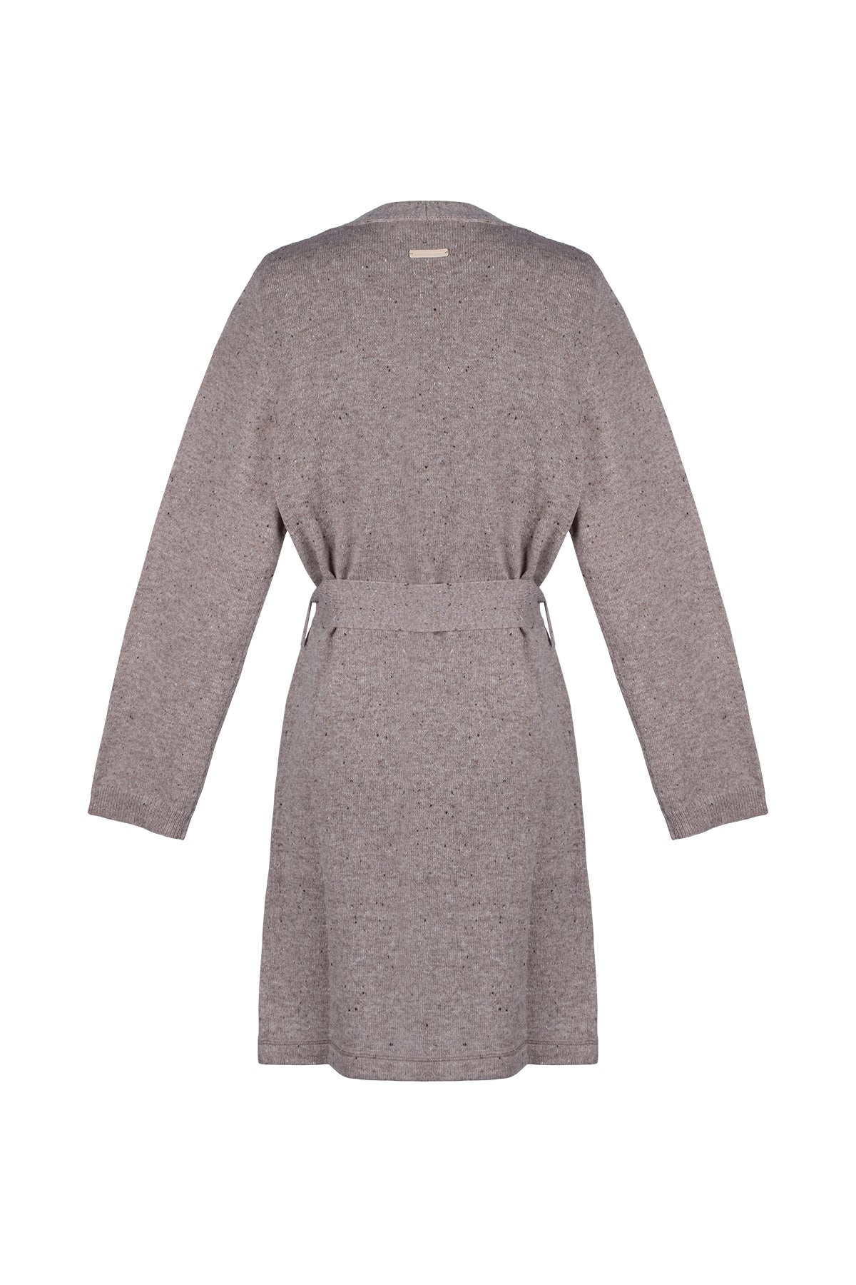 Vizon Lilly Saf Kaşmir Uzun Hırka