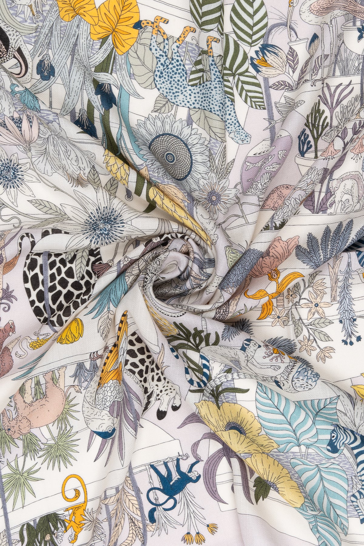 Lila Larina Kaşmir Kare Eşarp 90x90cm