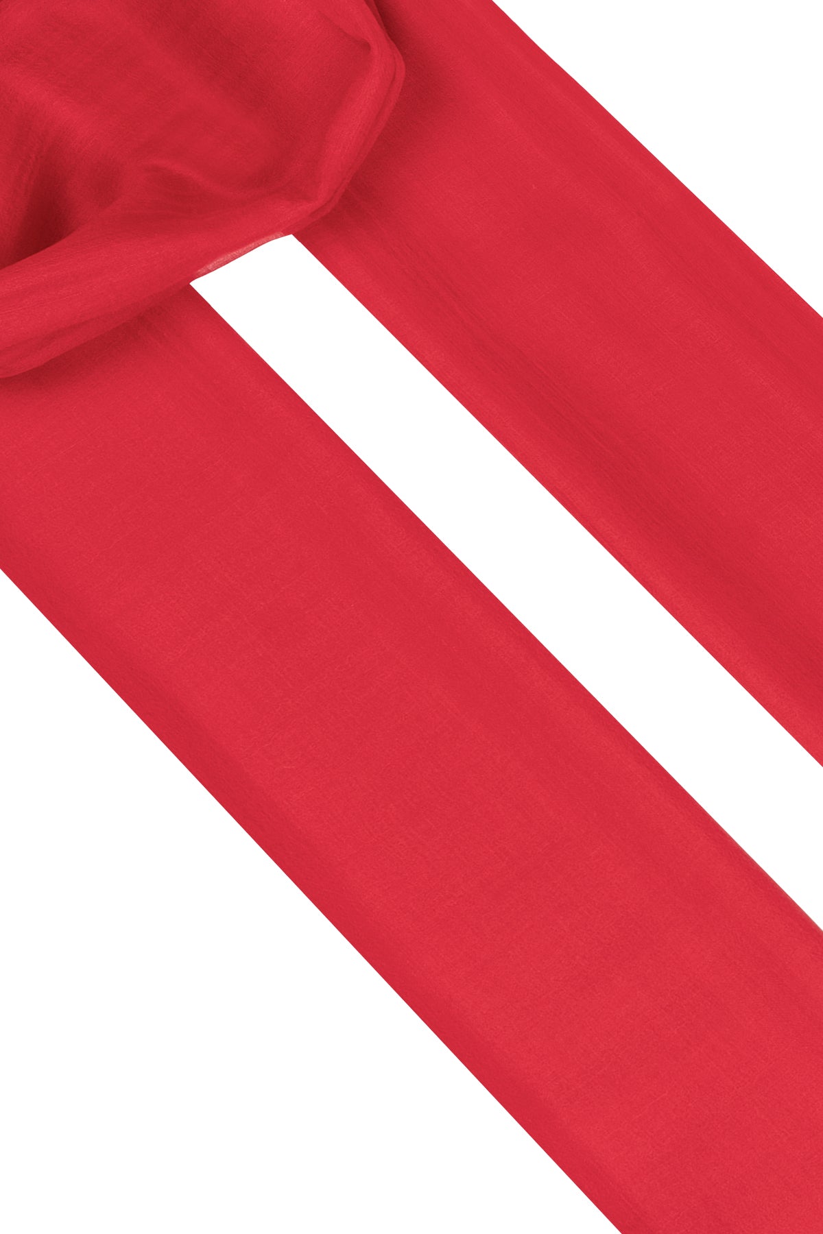 Kırmızı Larissa Saf Kaşmir Şal 100x230 cm