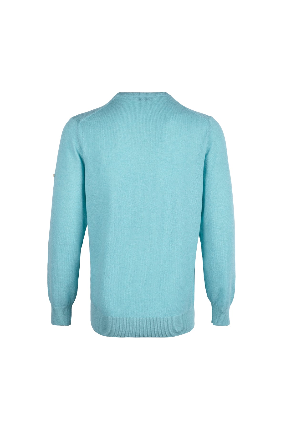 Aqua Franco Saf Kaşmir Bisiklet Yaka Kazak