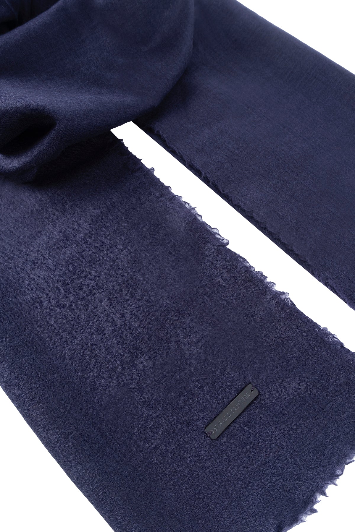 Lacivert Jas Yün Tek Renk Şal 70x180 cm