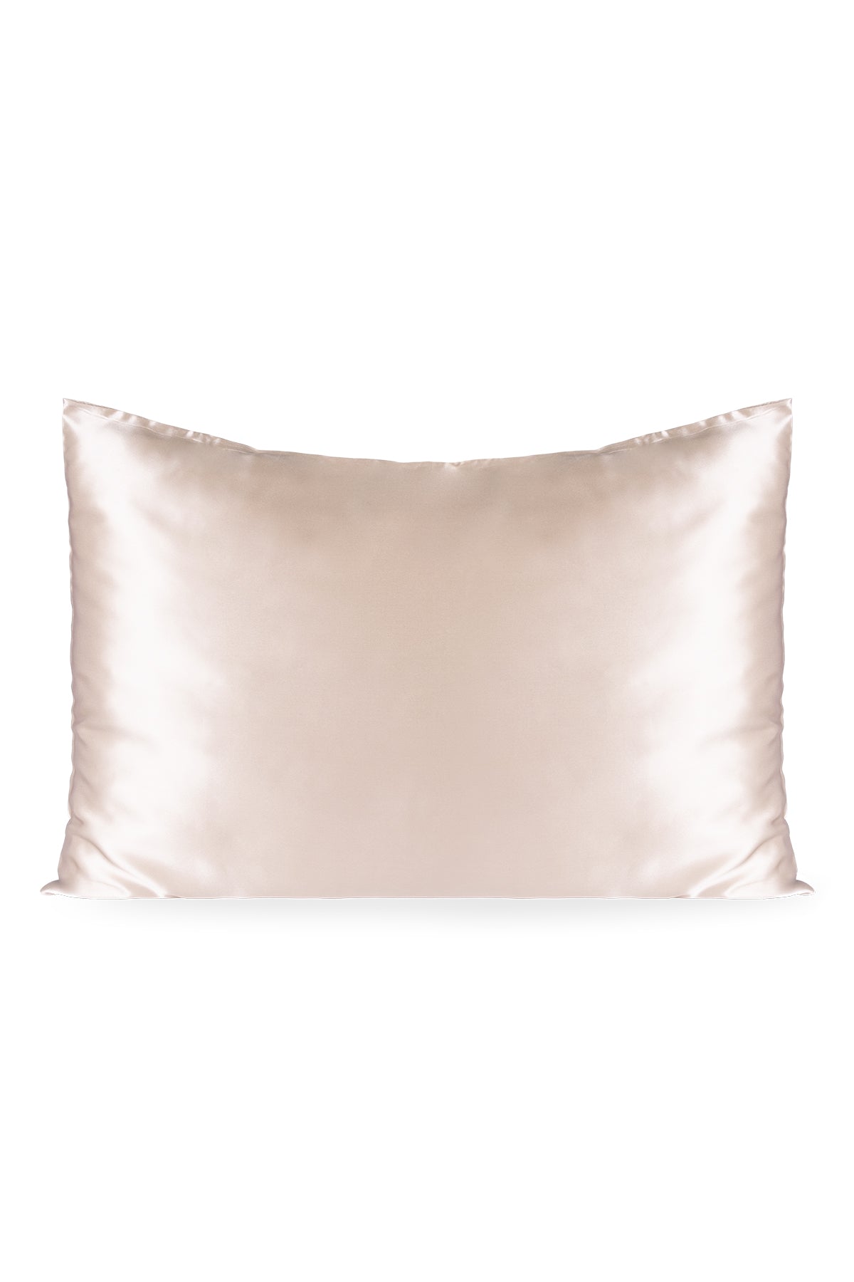 Bej Saf İpek 50x70 cm. Yastık Kılıfı