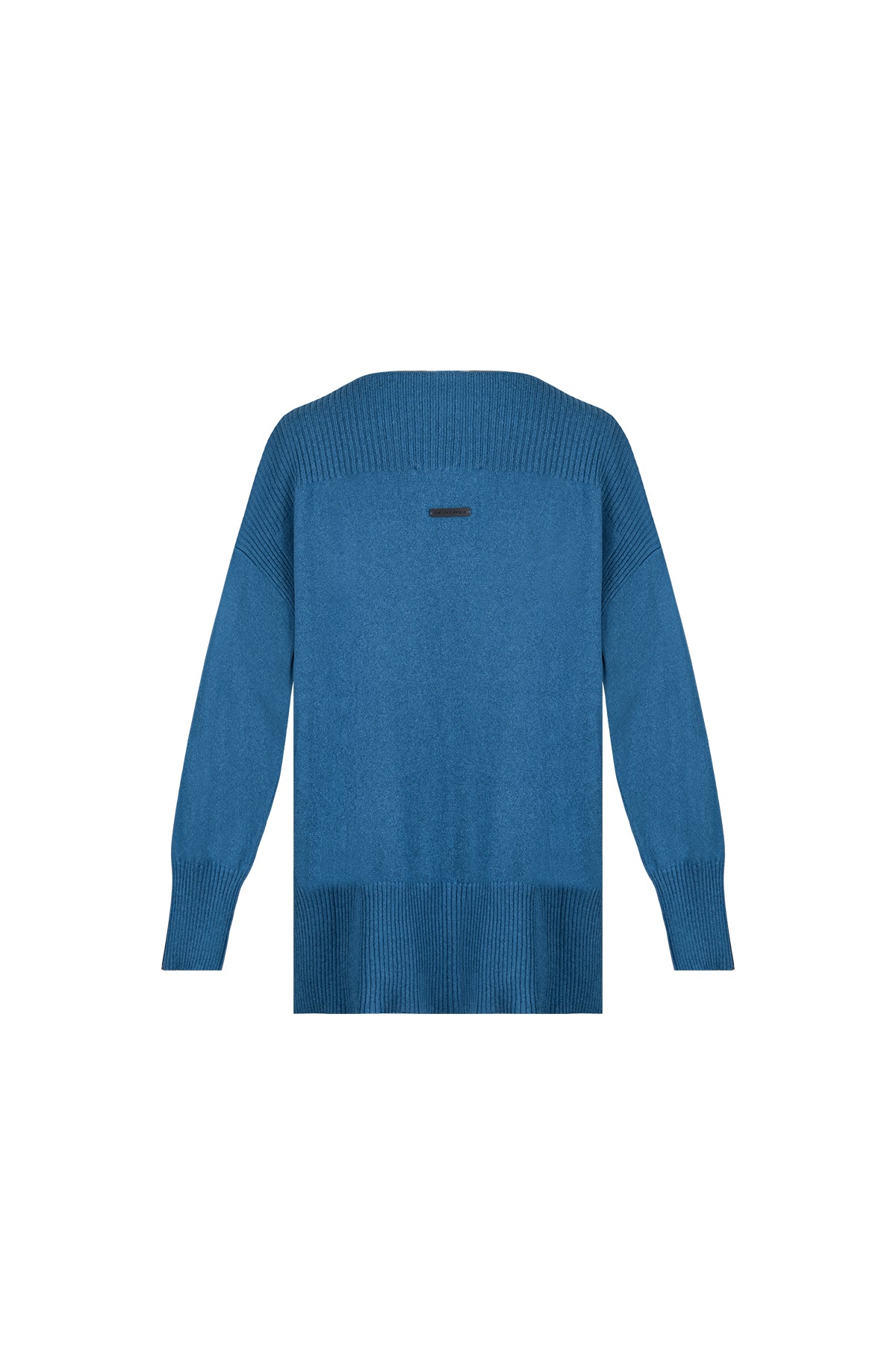 Tavuskuşu Isabella Saf Kaşmir Kayık Yaka Kazak