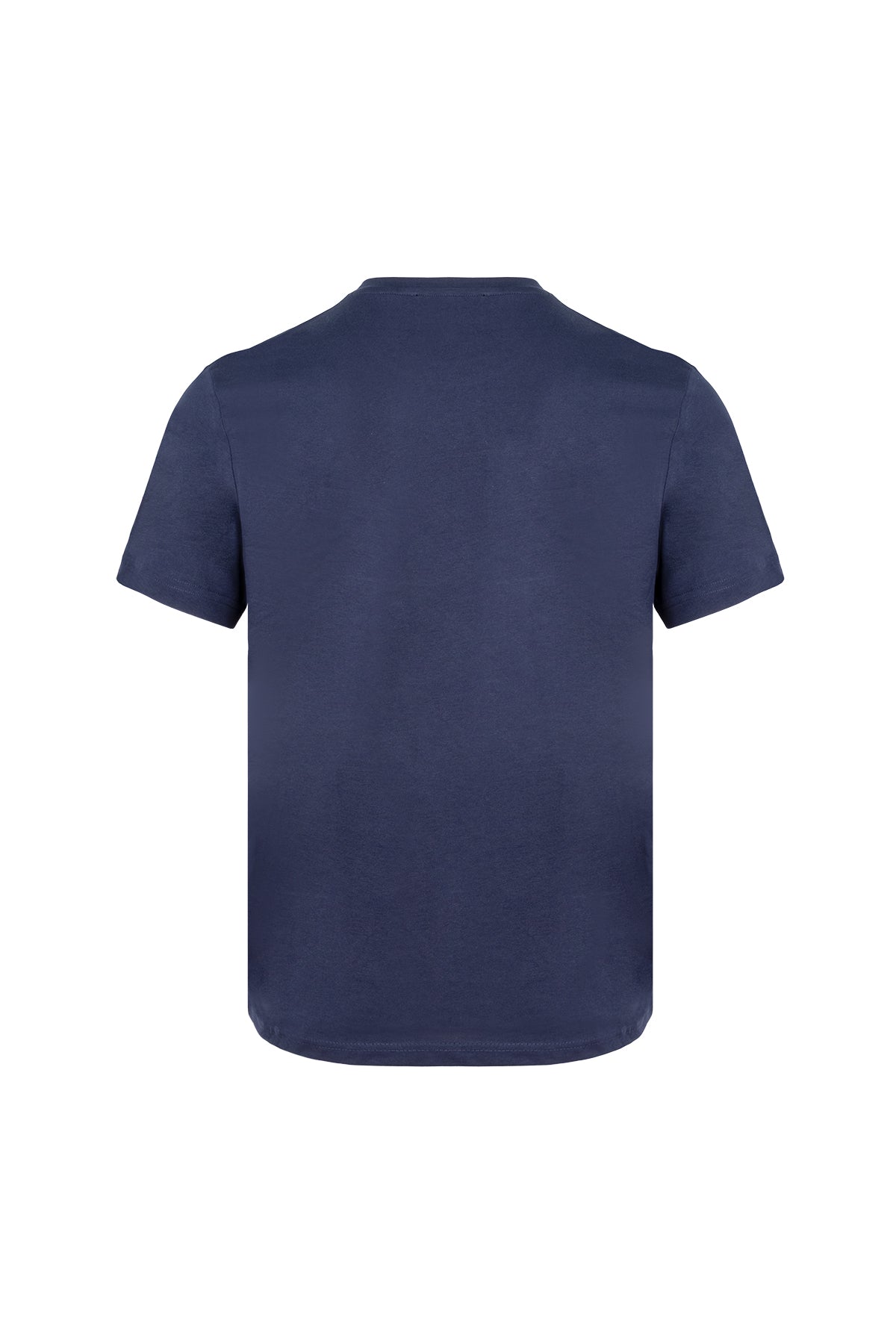 Lacivert Lucas Yuvarlak Yaka T-Shirt