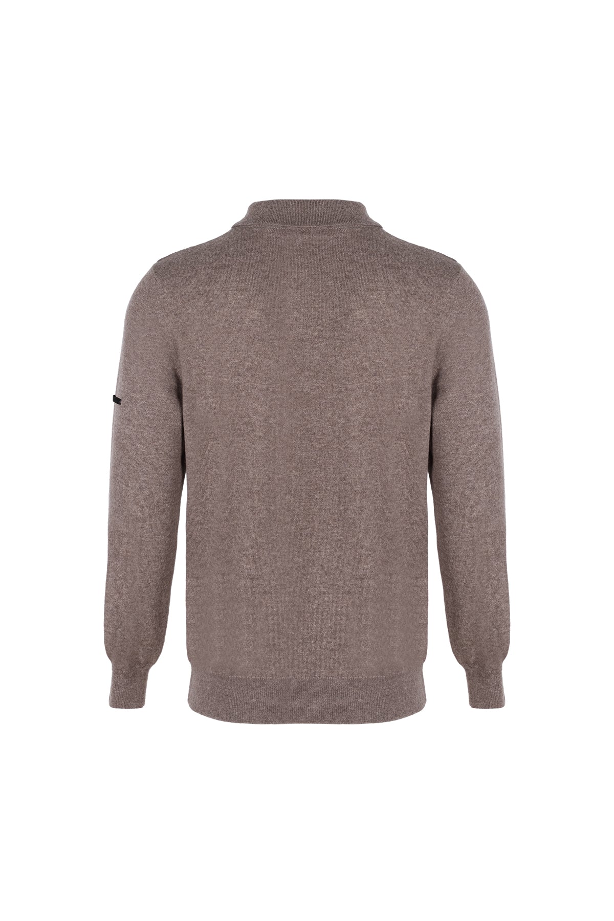 Vizon Saf Kaşmir Polo Kazak