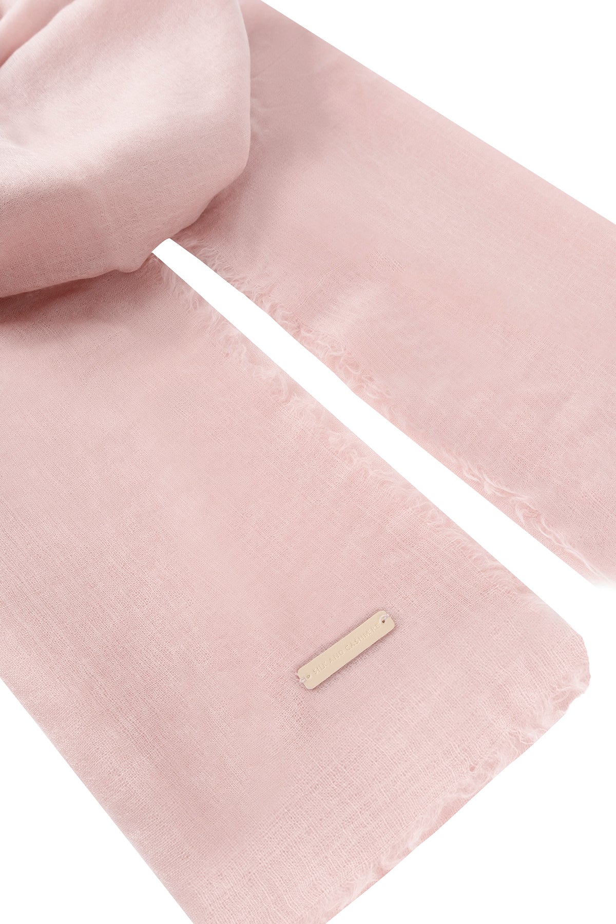 Gül Kurusu Jas Yün Tek Renk Şal 70x180 cm