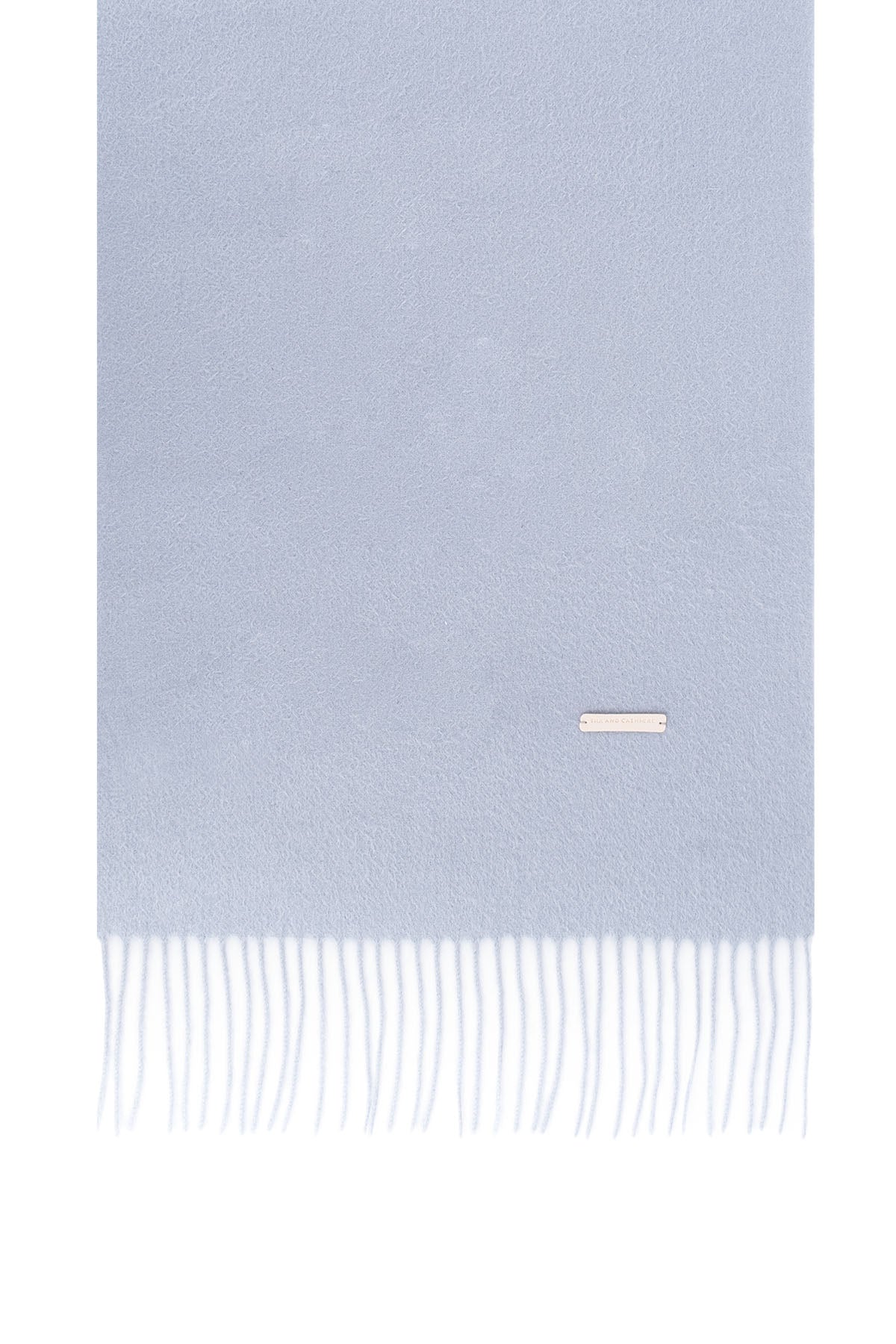 Açık Mavi Patrick Saf Kaşmir Atkı 35x170 cm