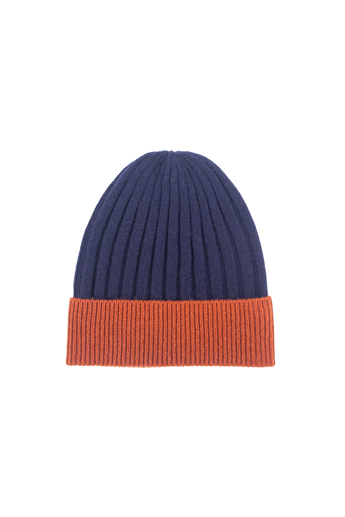 Lacivert Copenhagen İki Renkli Bere