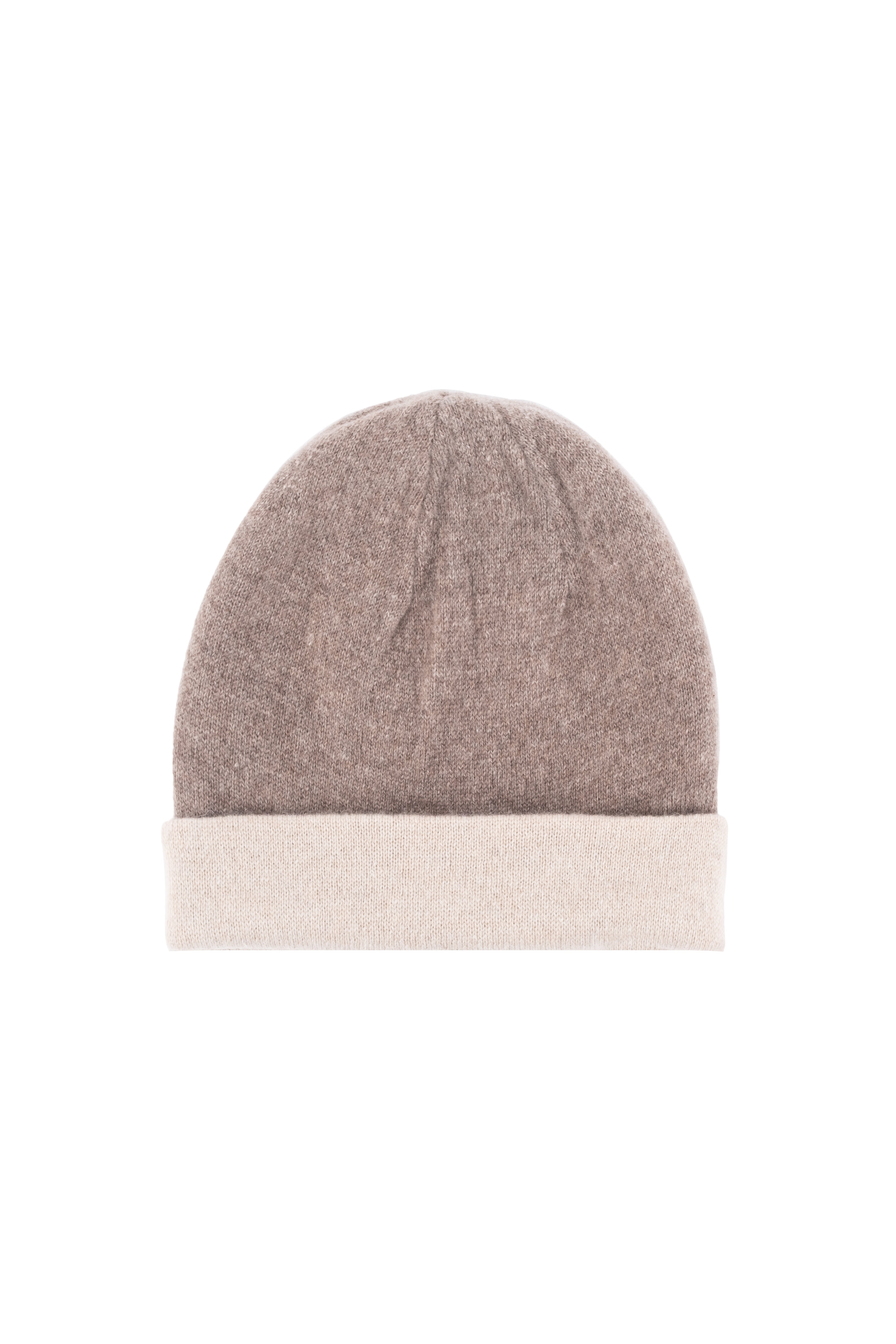 Vizon Bej Stockholm Saf Kaşmir Çift Taraflı Bere