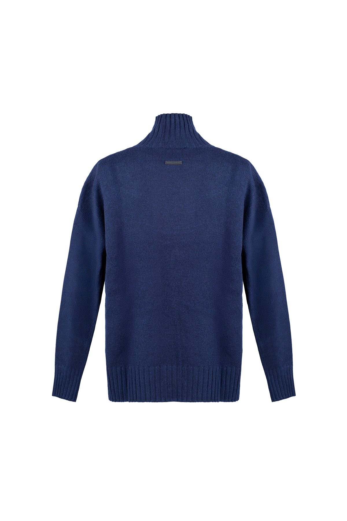 Lacivert Martha Yün Kaşmir Kazak