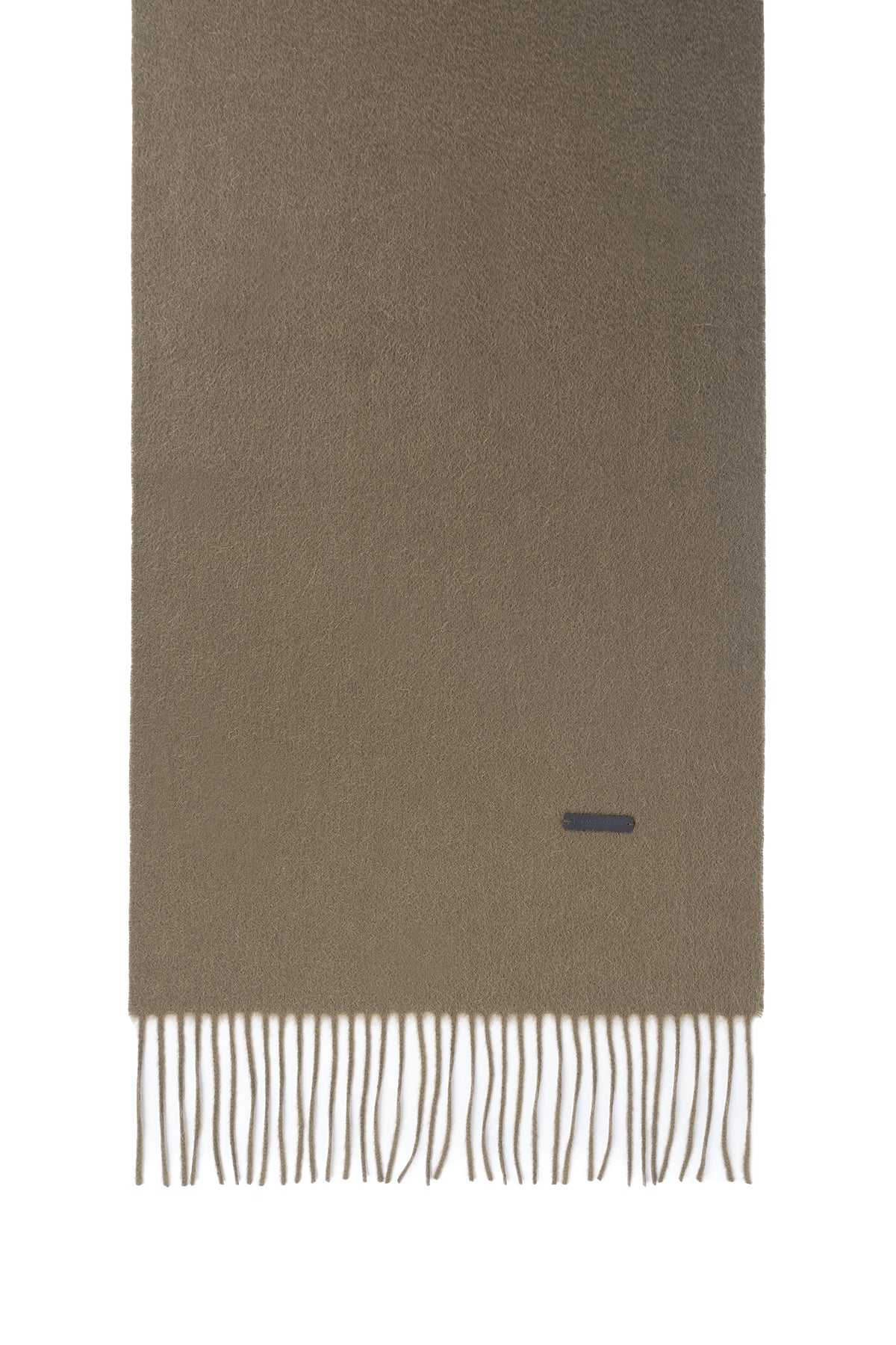 Haki Patrick Saf Kaşmir Atkı 35x170 cm