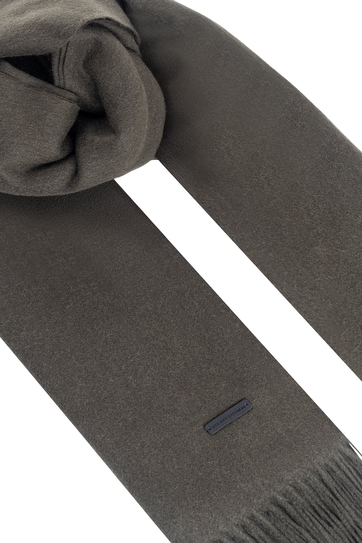 Yeşil Saf Kaşmir Battaniye / Şal 127x165 cm