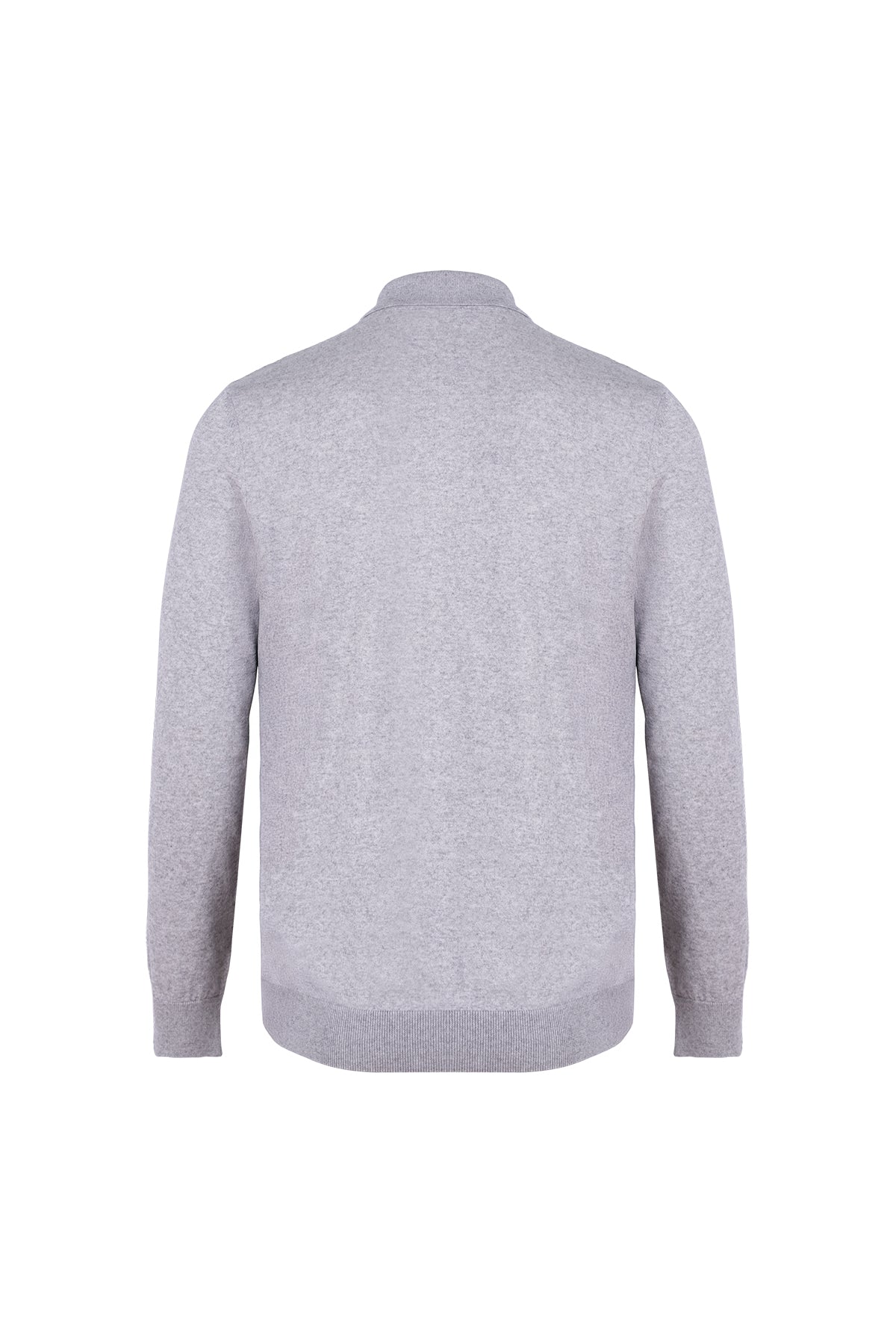 Gri Luigi Polo Yaka Triko