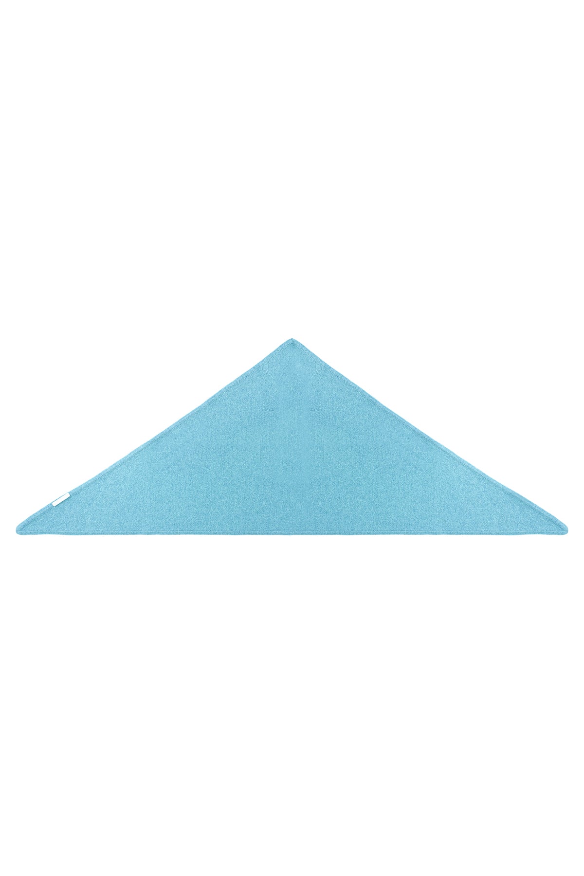 Açık Mavi Rose Saf Kaşmir Fular Bandana 115x45x45 cm