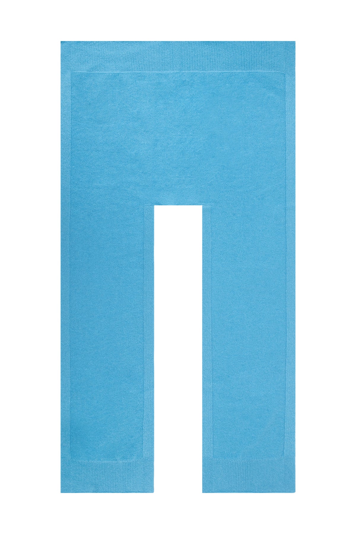 Mint Lilly Saf Kaşmir Kazak Atkı