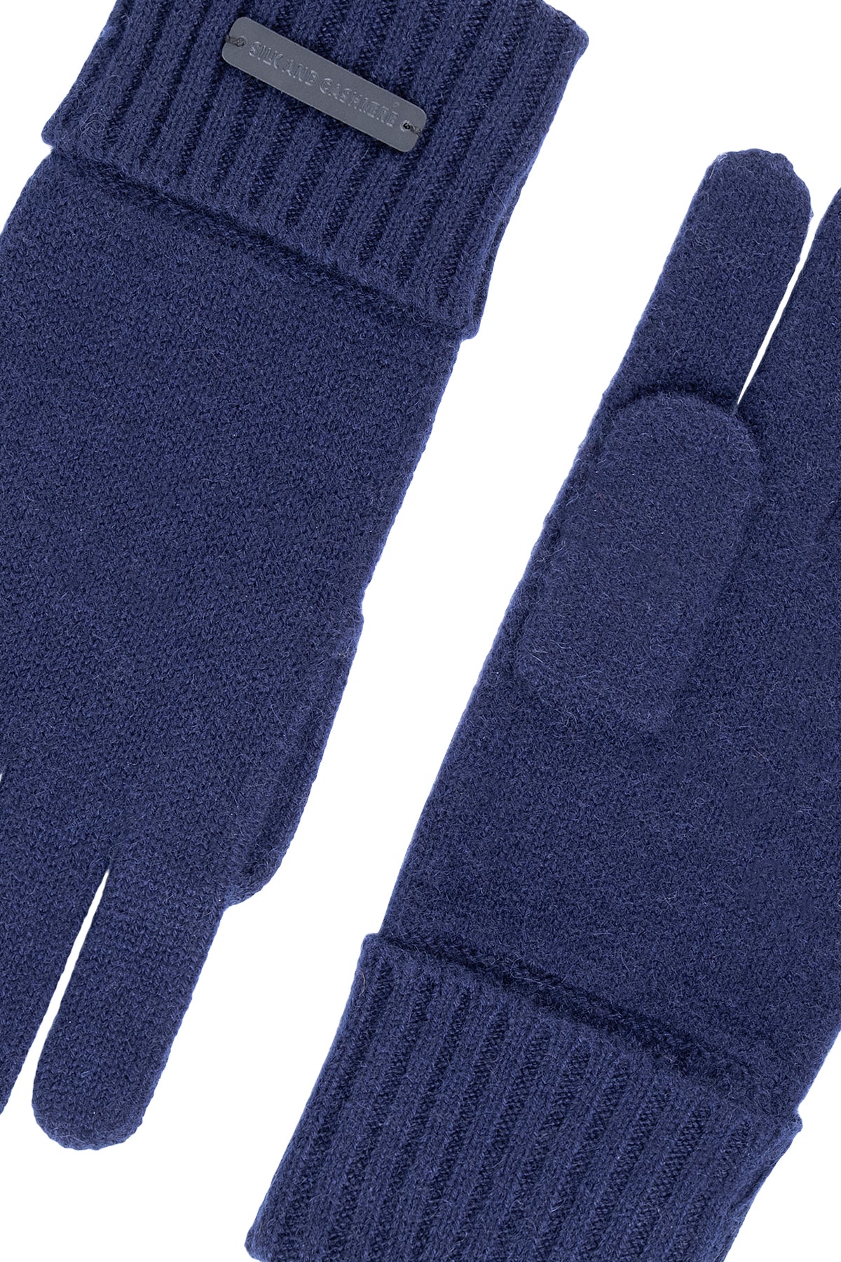 Lacivert Stockholm Kaşmir Kadın Eldiven