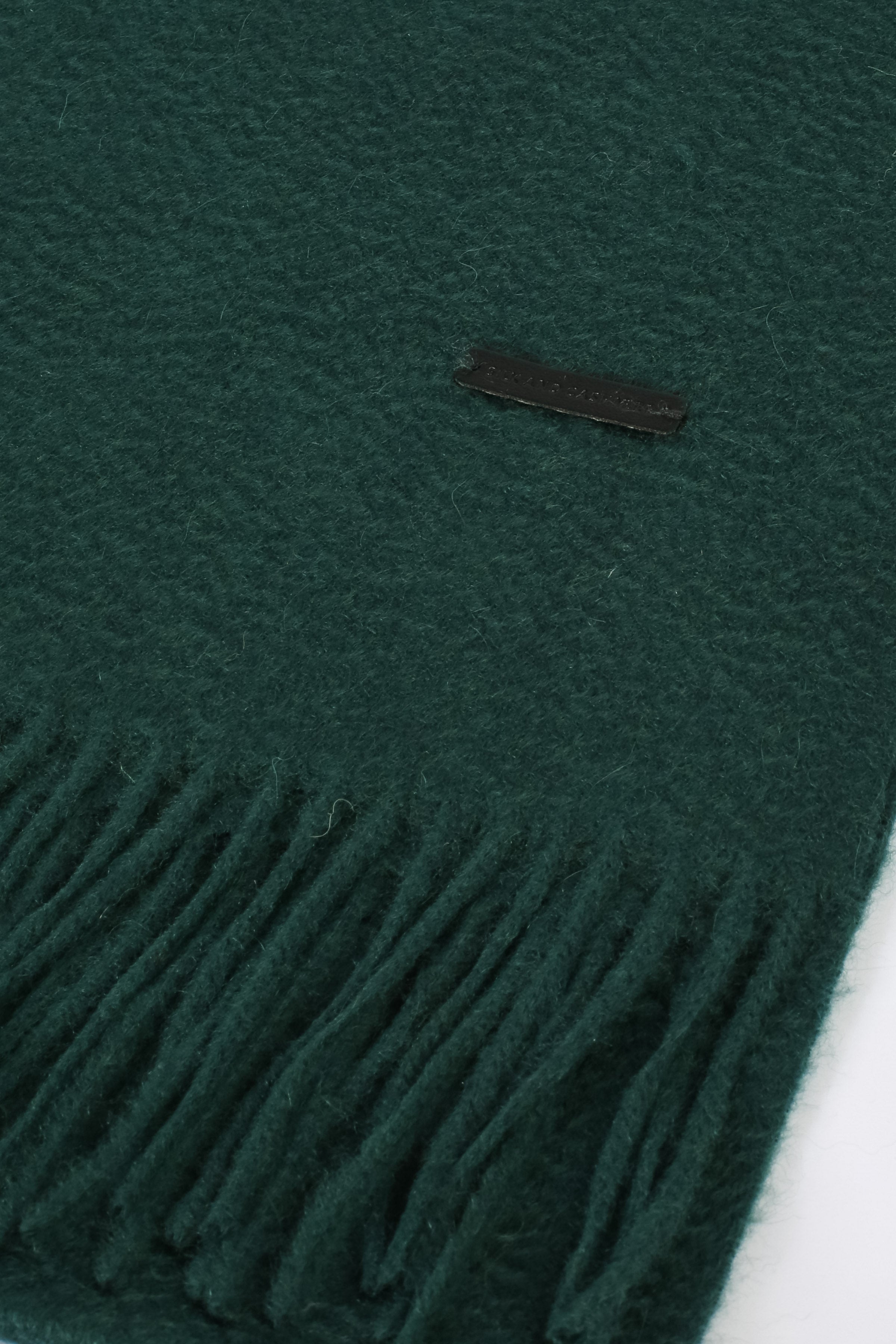 Yeşil Saf Kaşmir Patrick Atkı 170x35 cm