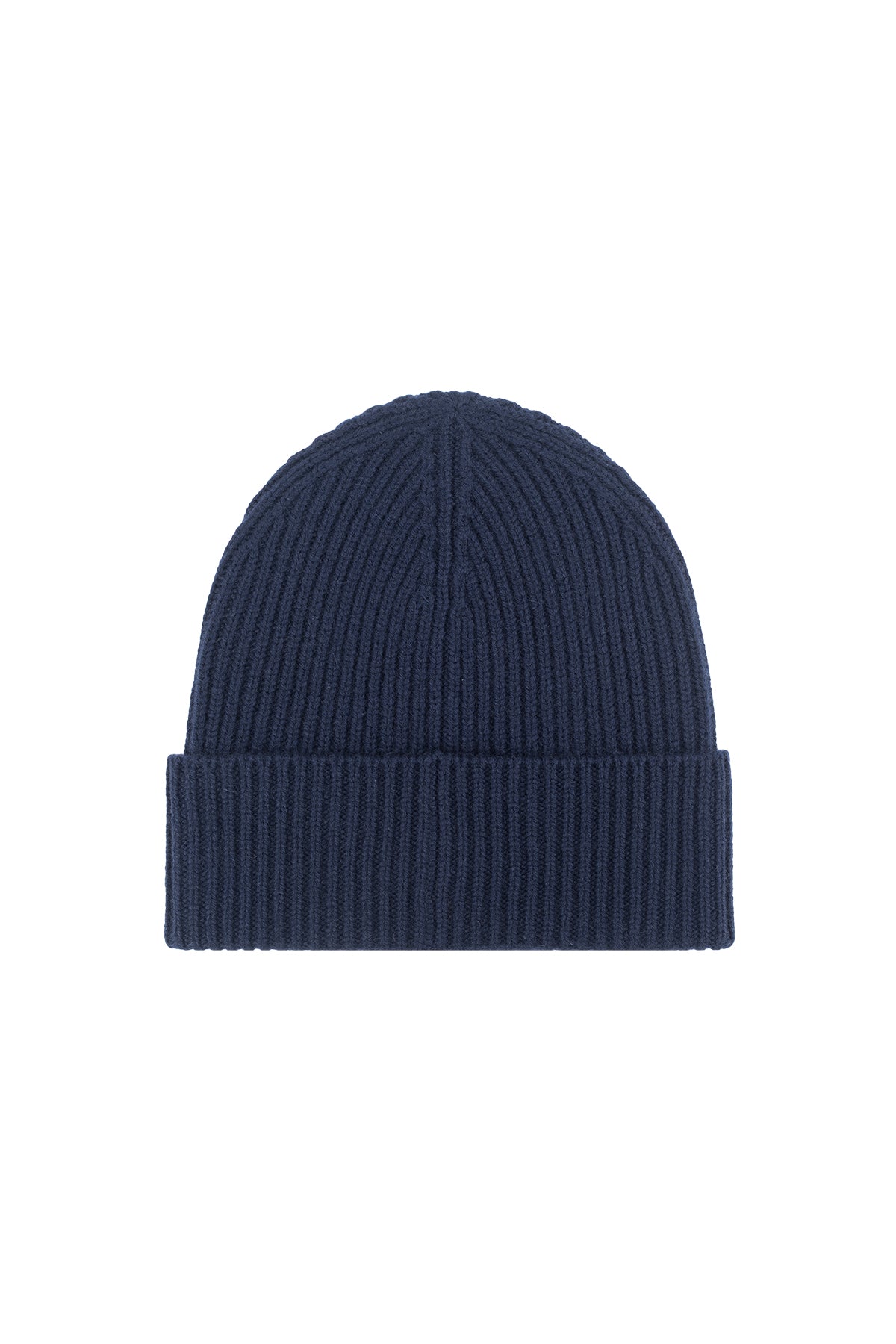 Lacivert Stockholm Saf Kaşmir Ribana Bere