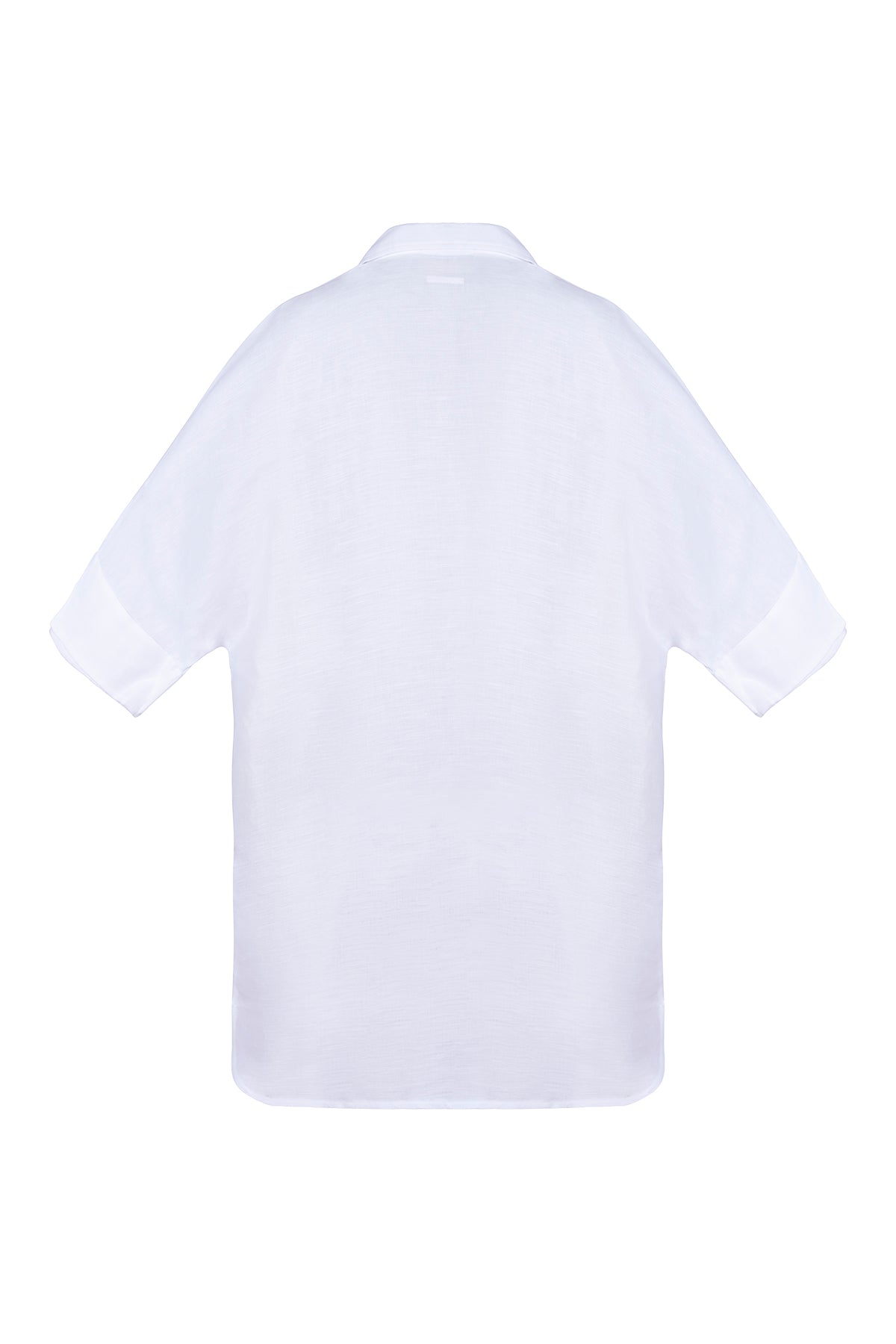 Beyaz Cassandra Tünik Elbise