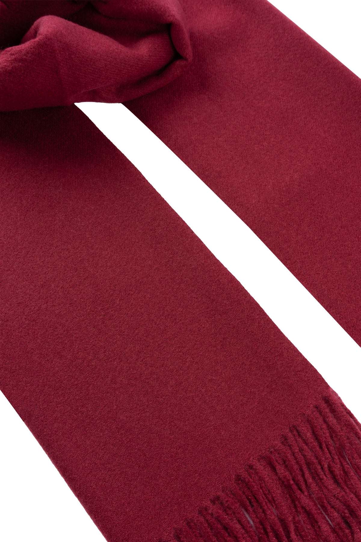 Bordo Clementine Şal 70x200 cm