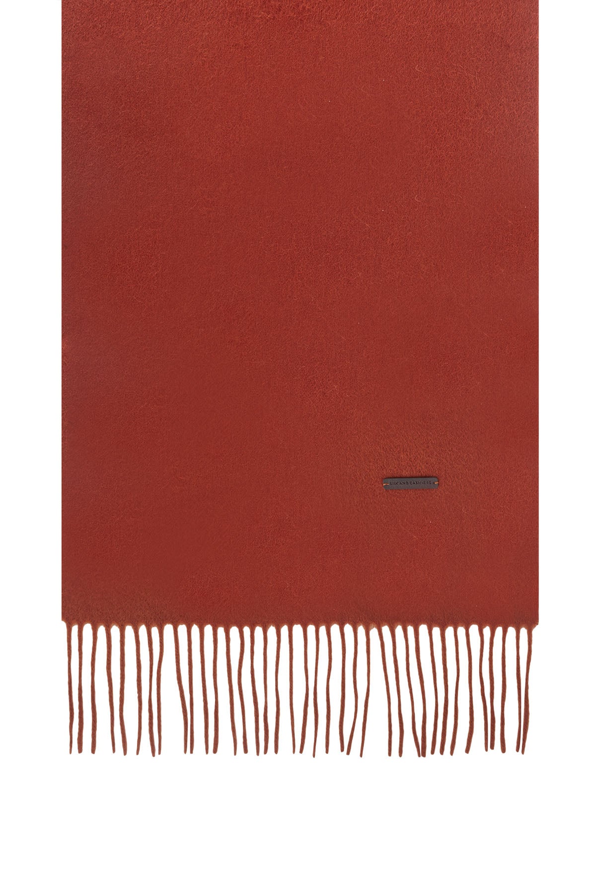 Kiremit Patrick Saf Kaşmir Atkı 35x170 cm